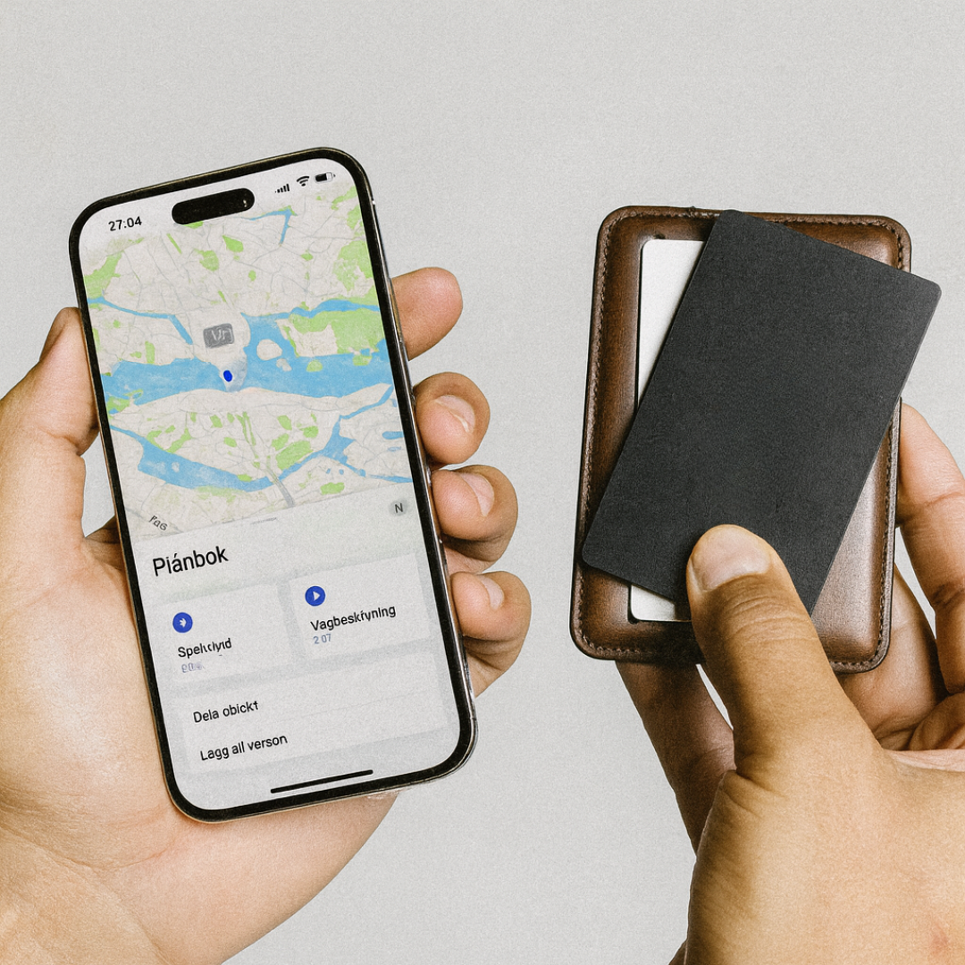 WalTrace™ - Spåra din plånbok direkt i mobilen