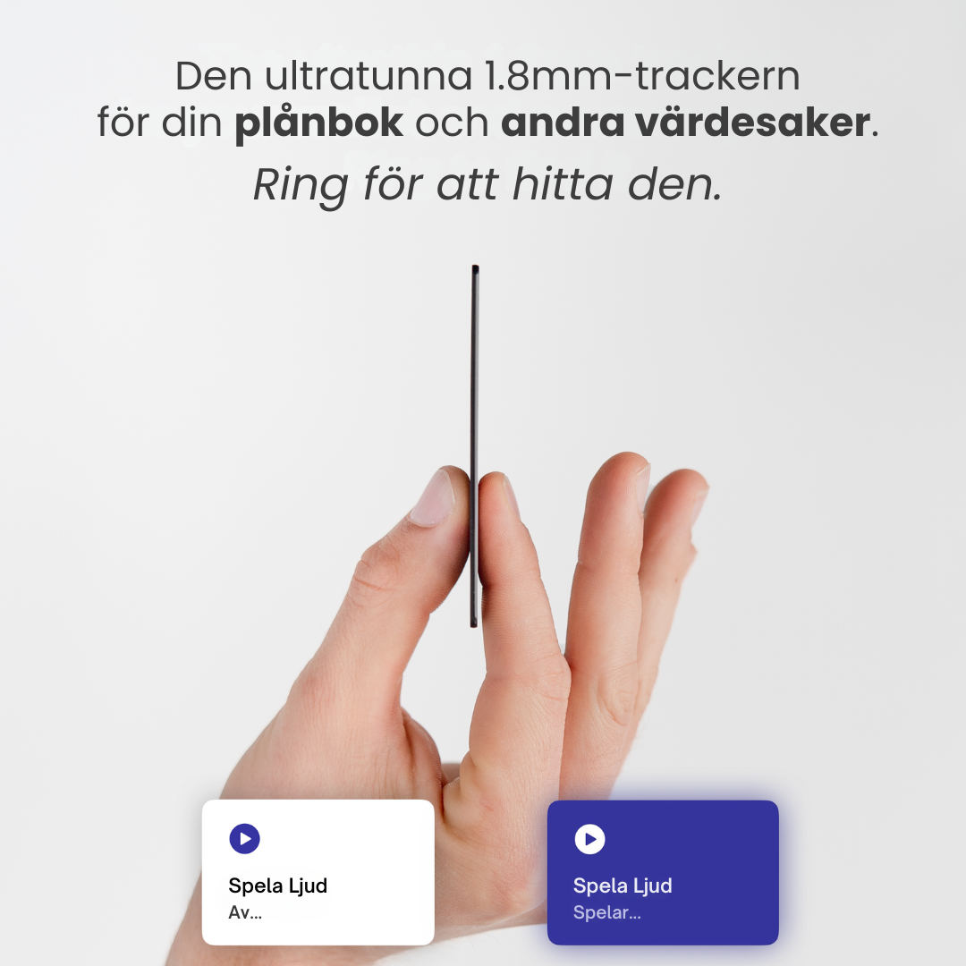 WalTrace™ - Spåra din plånbok direkt i mobilen